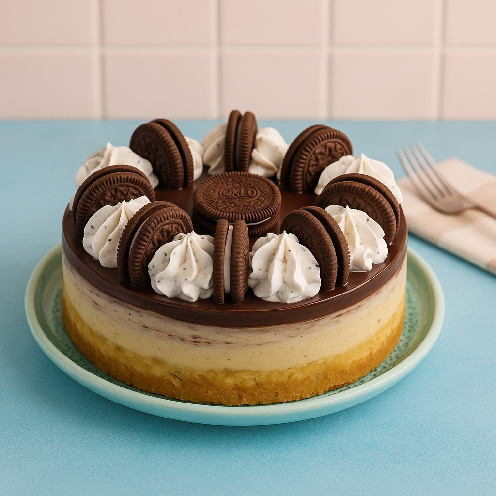 Oreo Cold Cheesecake